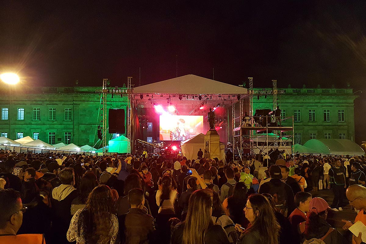 Festival Palau en Bogota en 2018